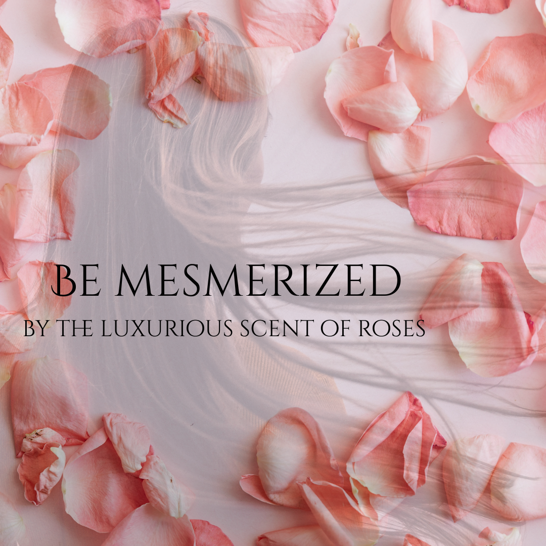 Terpesona dengan wangian mawar yang mewah.